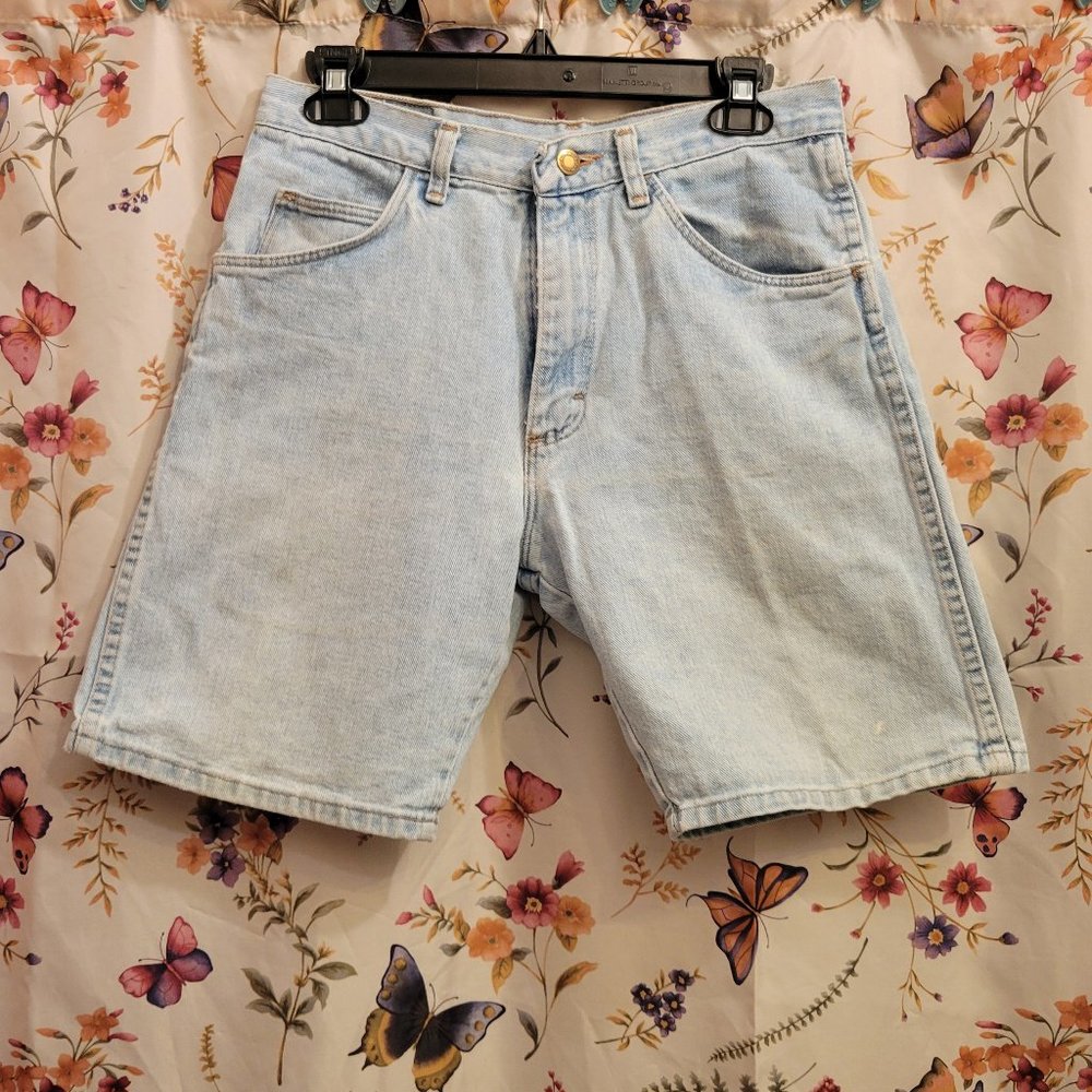 Vintage Wrangler Light Wash Bermuda Shorts